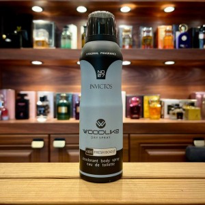 اسپری بدن وودلایک مدل Invictos حجم 200 میلINVICTOS WOODLIKE