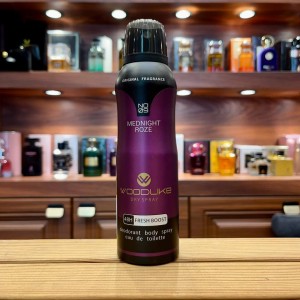 اسپری بدن وودلایک مدل میدنایت رز حجم 200 میل MEDINGHT ROZE