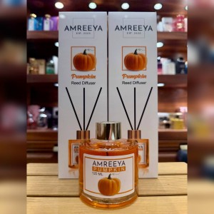 خوشبو کننده هوا120میل  آمریا Amreeya مدل پامپ کین (  کدو تنبل) Pumpkin
