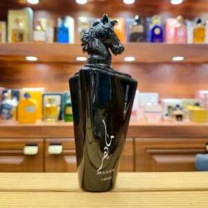 ادکلن  مردانه لطافه مدل ماهر مشکی رایحه لالیک انکرنویر100میل MAAHIR BLACK