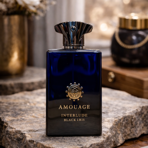 ادکلن آمواج اینترلود بلک ایریس مردانه 100میل اماراتی  Amouage Interlude Black Iris Man
