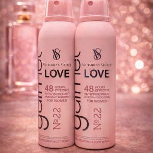 اسپری دئودورانت زنانه گارنت رایحه ویکتوریا سکرت LOVE حجم 200 میل GARNET VICTORIA'S SECRET LOVE DEODORANT SPRAY