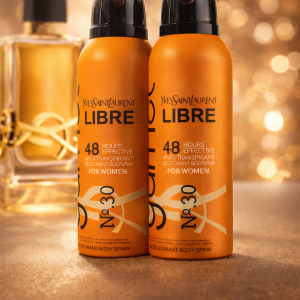 اسپری دئودورانت زنانه گارنت رایحه ایو سنت لورن LIBRE حجم 200 میل  GARNET YVESSAINTLAURENT LIBRE DEODORANT SPRAY