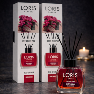 خوشبو کننده هوا لوریس120میل  LORIS مدل  سکرت گاردن Secret Garden