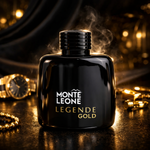 ادکلن مردانه مونت بلنک لجند ادو پرفیوم فراگرنس ورد مونت لئون لجند گلد 100میل (Fragrance World Mont Blanc Legend Eau de Parfum)