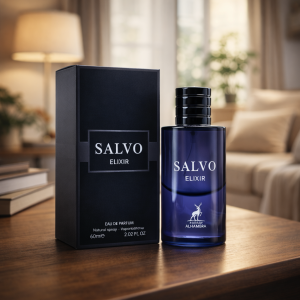 ادکلن مردانه الحمبرا مدل سالوو الکسیر رایحه دیور ساواج الکسیر  60میل
