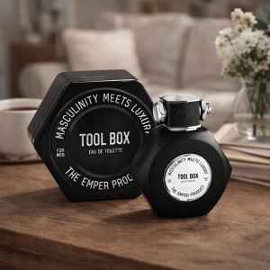 ادکلن امپر تولباکس ادو تویلت جعبه فلزی 100میل  Emper Tool Box Eau de Toilette