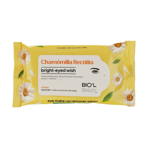 دستمال مرطوب  آرایش پاک کن بیول بابونه  مدل Chamomilla Recutita بسته 10 عددی