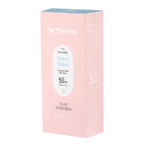 ضد آفتاب فلوئید بی رنگ SPF 50 ویت یو 30میل