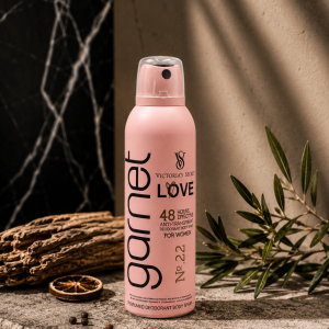 اسپری دئودورانت زنانه گارنت رایحه ویکتوریا سکرت LOVE حجم 200 میل GARNET VICTORIA'S SECRET LOVE DEODORANT SPRAY