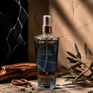 بادی اسپلش مردانه وود لایک (Wood Like) مدل Blue Chaneil حجم 250 میل
