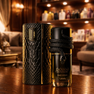 عطر ادکلن لطافة مسمم بلک اینتنس100میل Lattafa Musamam Black Intense