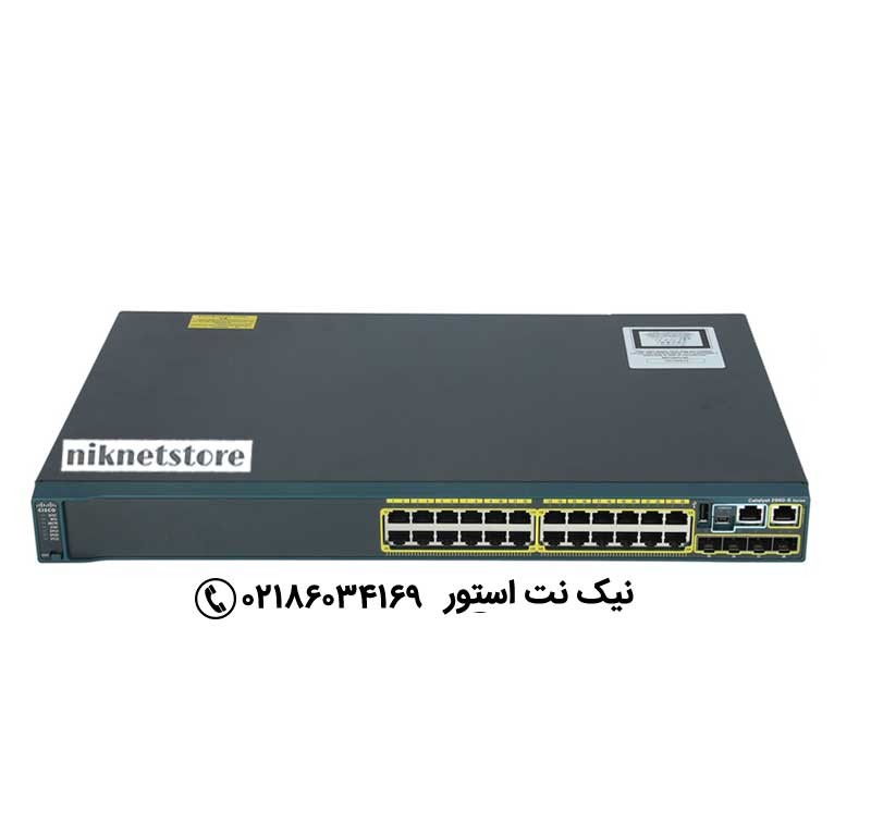 سوییچ 24 پورت سیسکو مدل WS-C2960S-24TS-L