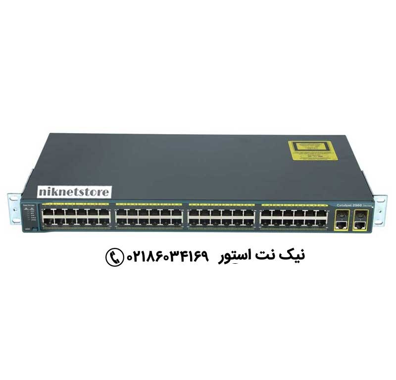 سوییچ 48 پورت سیسکو مدل WS-C2960-48TC-L