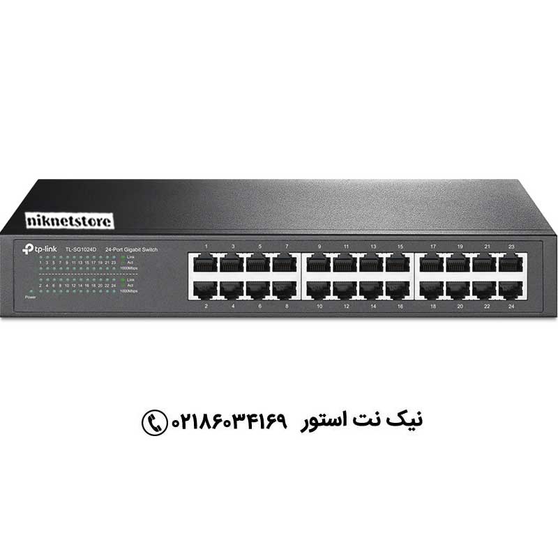 سوئیچ 24 پورت تی پی لینک مدل TL-SG1024D