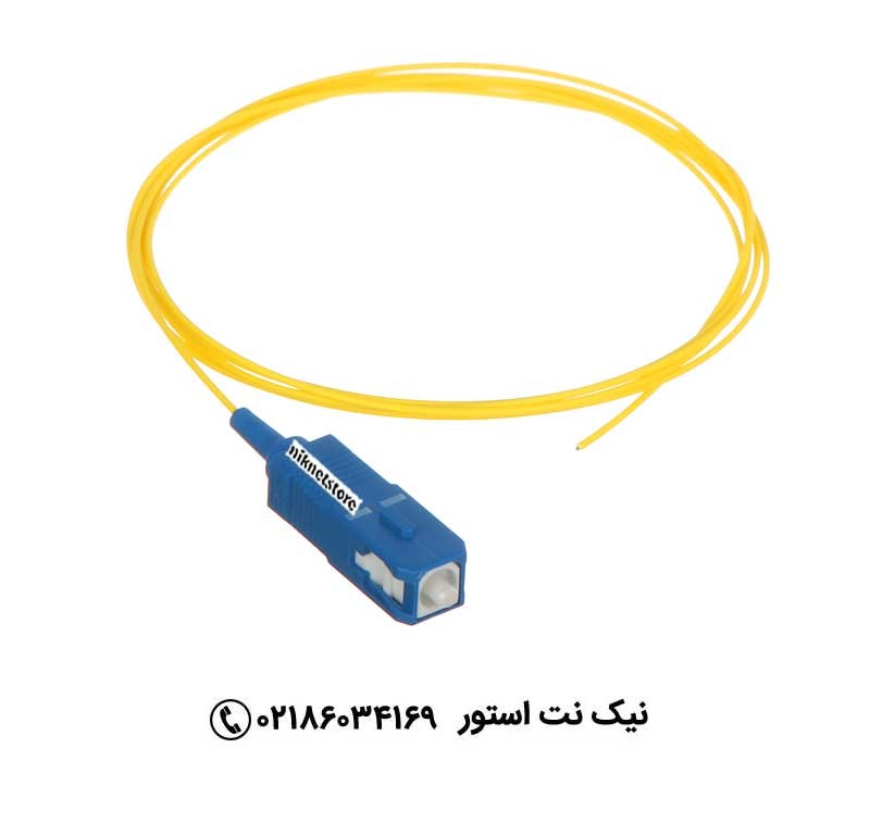 پیگتیل فیبر نوری نگزنس SC سینگل مود (pigtail SC SM)