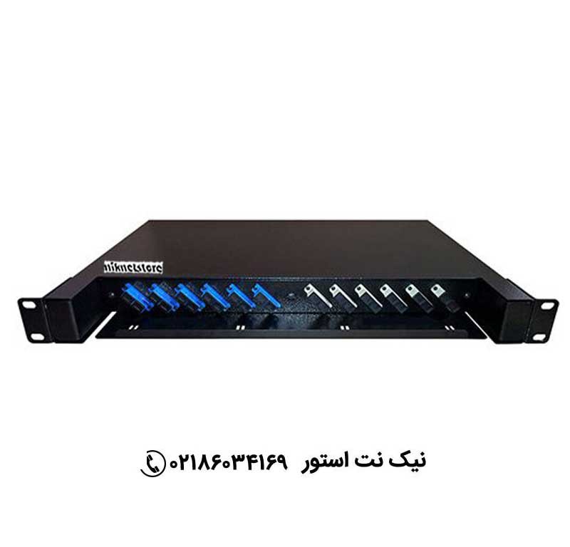 پچ پنل فیبر نوری SC Duplex 12Port Unloaded