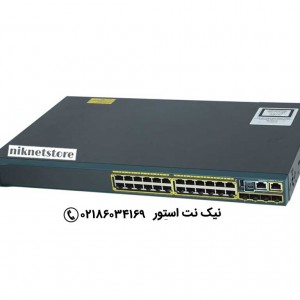 سوییچ 24 پورت سیسکو مدل WS-C2960S-24TS-L