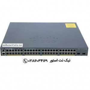 سوئیچ 48 پورت سیسکو مدل WS-C2960X-48FPS-L