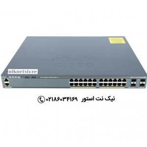 سوییچ 24 پورت سیسکو مدل WS-C2960X-24PS-L