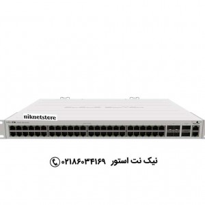 سوئیچ روتر میکروتیک مدل CRS354-48G-4S+2Q+RM