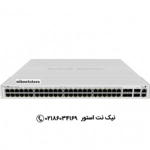 سوئیچ روتر میکروتیک مدل CRS354-48P-4S+2Q+RM