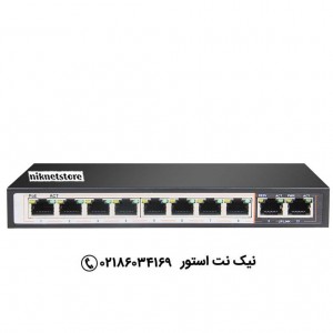 سوئیچ 10 پورت POE دی لینک مدل DGS-F1010P-E