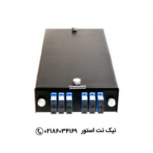 پچ پنل فیبر نوری 6 پورت داپلکس SC(سارا)