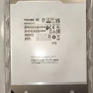 هارد 18 ترابایت SAS TOSHIBA مدل MG09SCA18TE