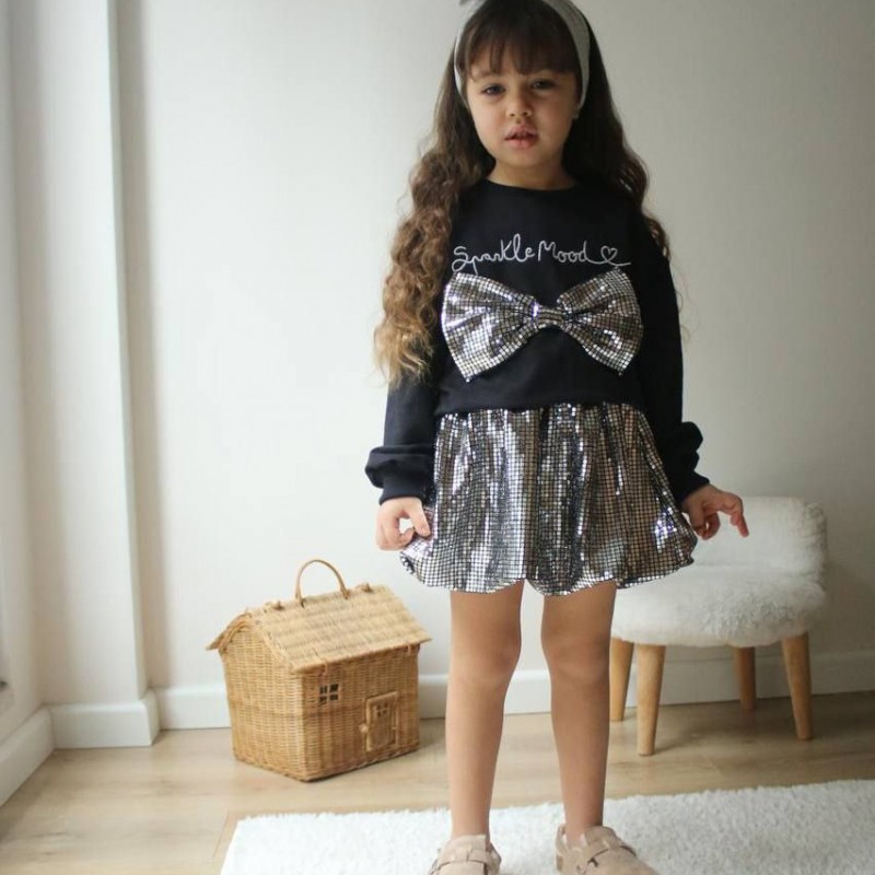 ست بلوز و دامن پاپیونی جدید - ترک