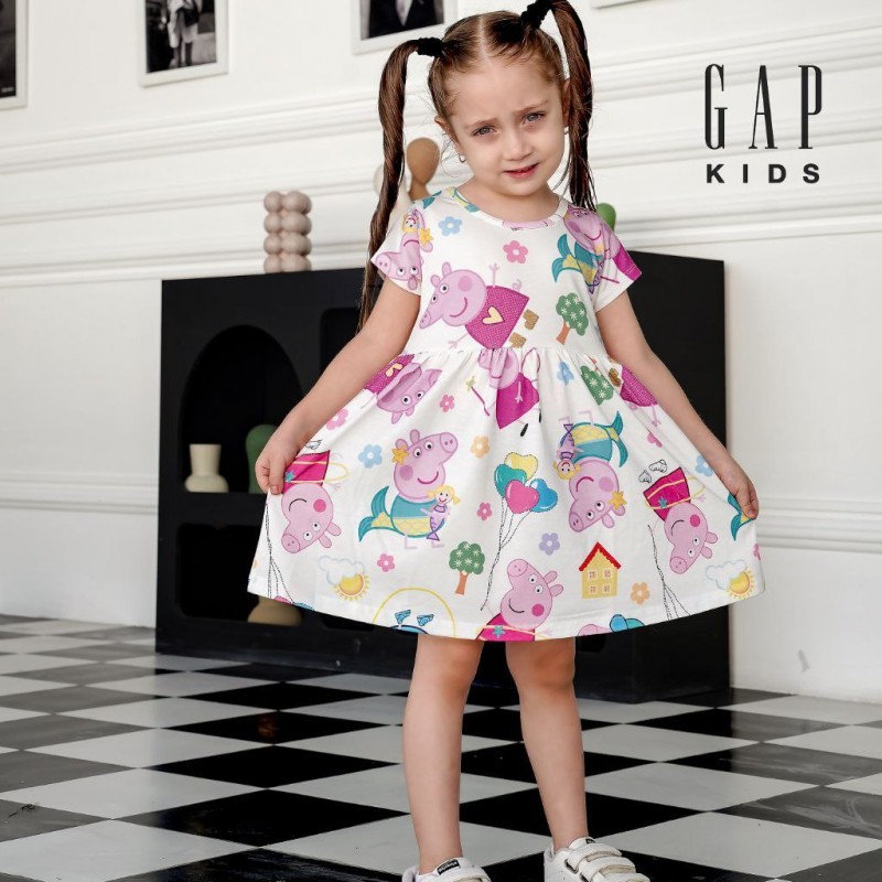 پیراهن دخترانه پپا