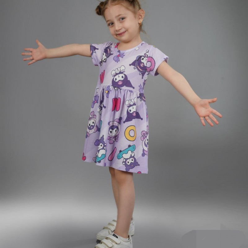 پیراهن دخترانه کرومی (حروف لاتین جدید )