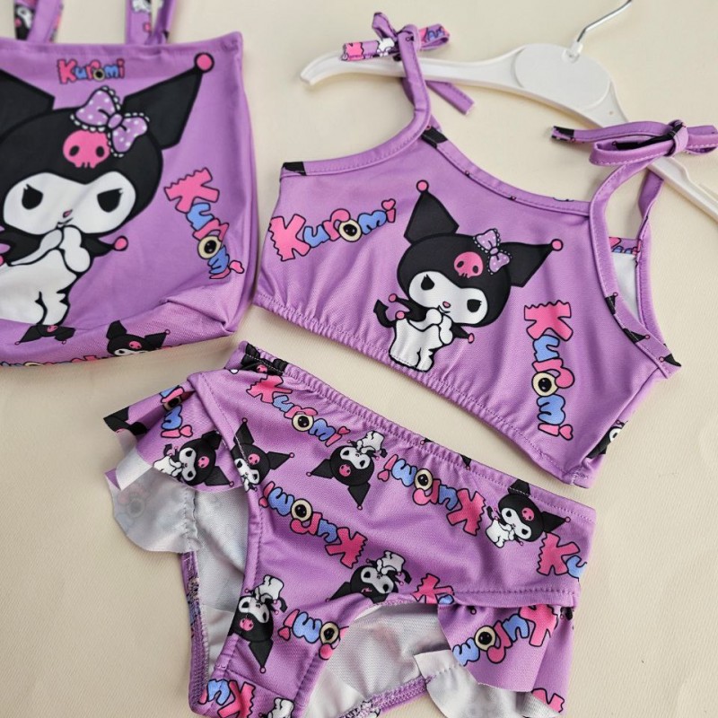 مایو 2 تیکه کرومی همراه کیف