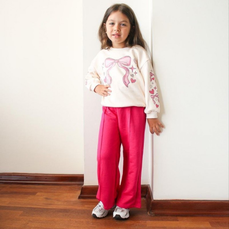 ست بلوز و شلوار بگ پاپیونی - ترک