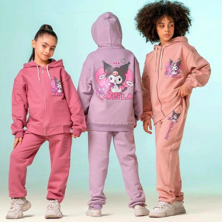 ست سویشرت و شلوار کرکدار كرومی