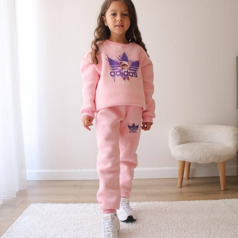 ست دو تیکه ترک کرک دار طرح تدی آدیداس