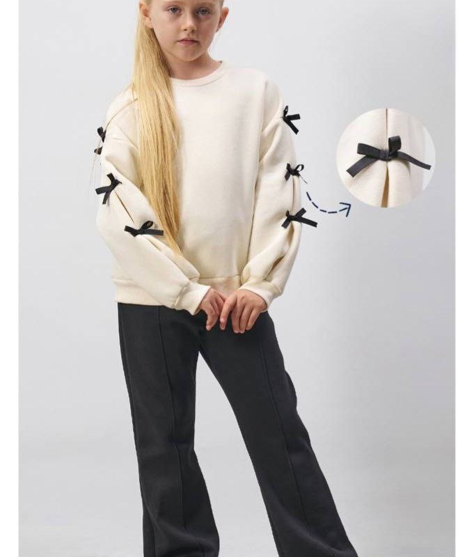 ست آستین پاپیونی ترک  ( داخل کرک دار )