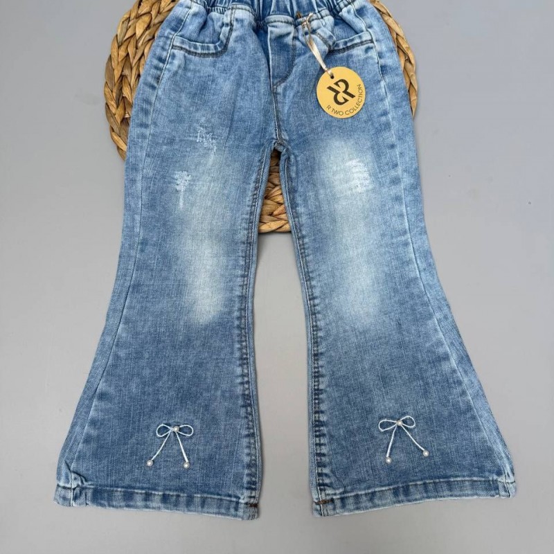 شلوار جین بوتکات پاپیون