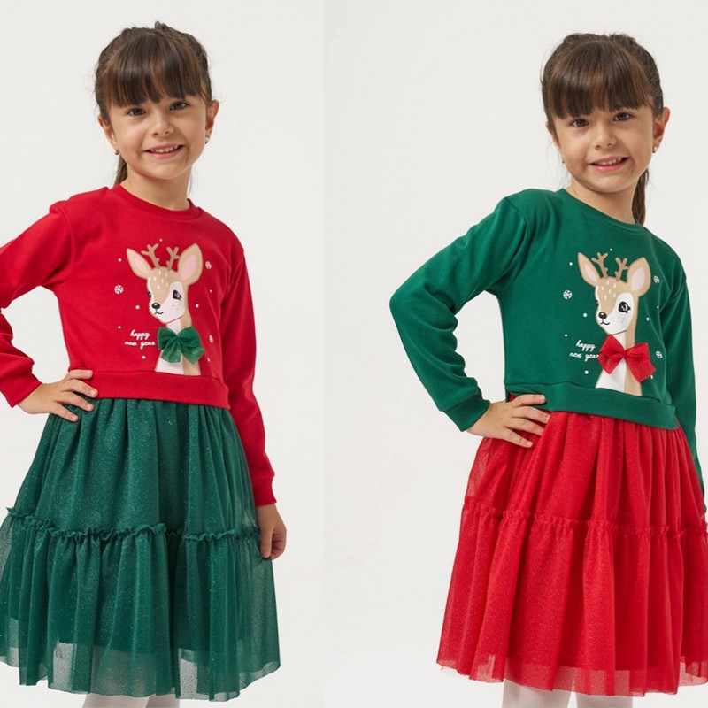 پیراهن کریسمسی طرح گوزن