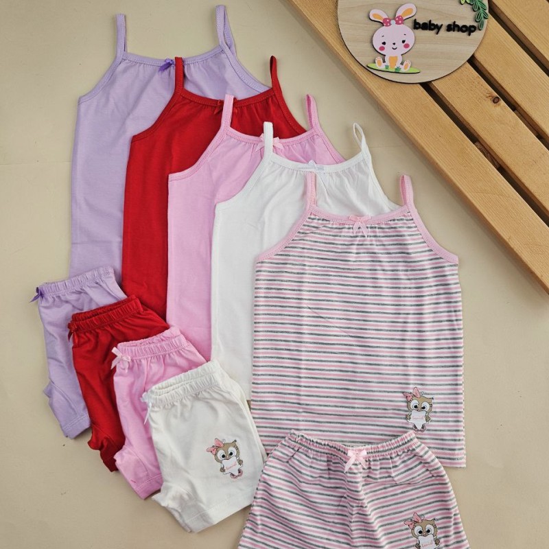 ست تاپ و شورت بندی