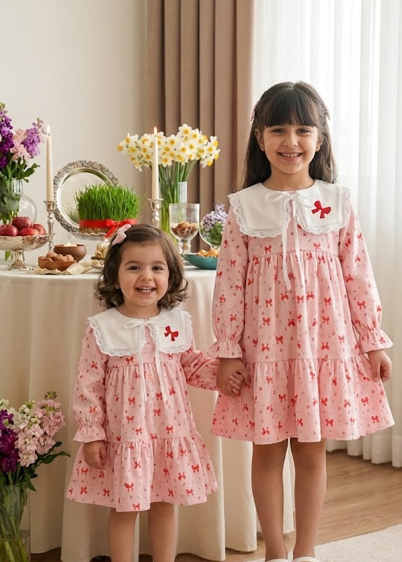 پیراهن پاپیونی