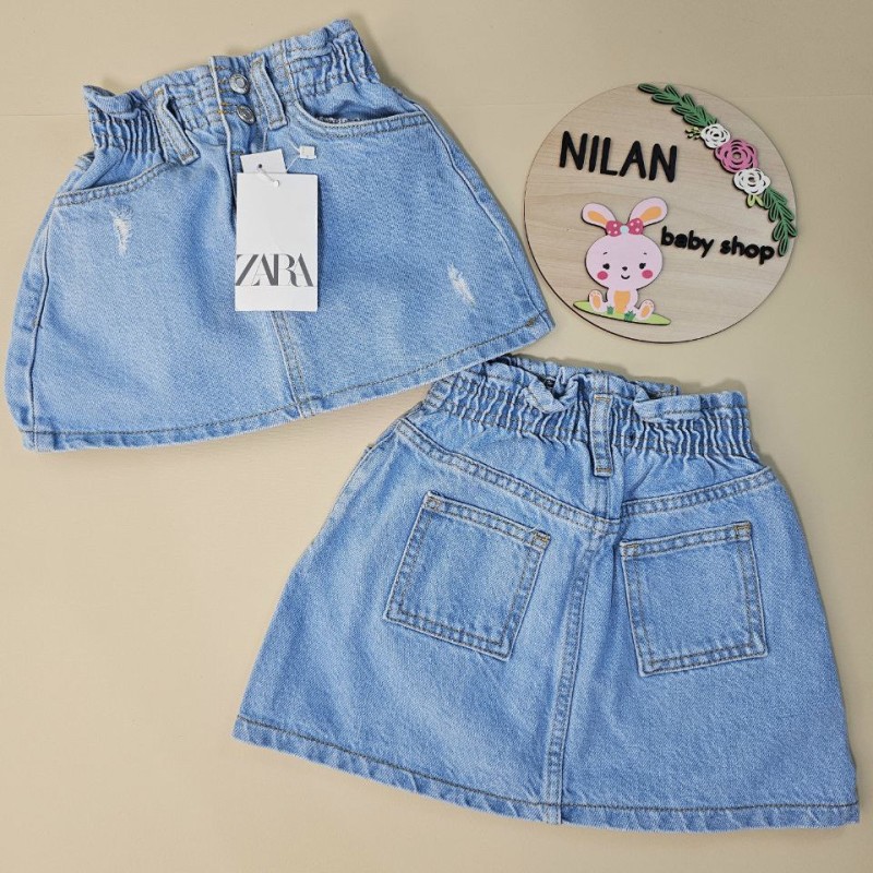 دامن جین زارا