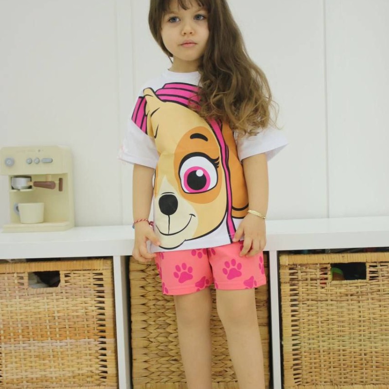 ست  تیشرت و شلوارک اسکای  - زارا