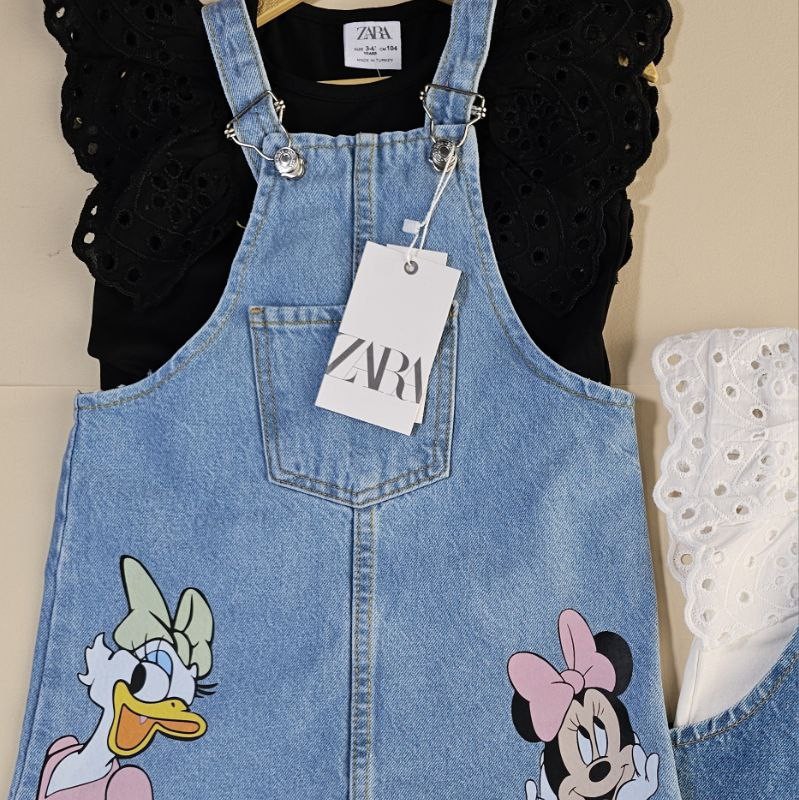 بیلر دامنی زارا طرح میکی اردک