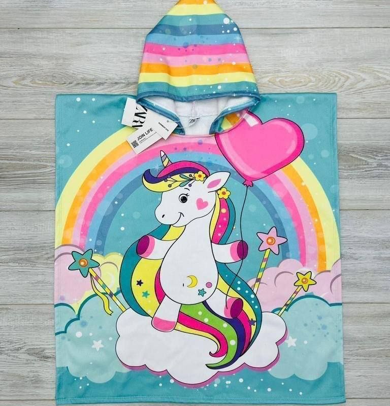 حوله استخری طرح یونیکورن رنگین کمان