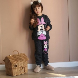 ست بلوز و شلوار مینی موس پاپیونی