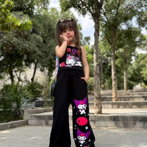 ست تاپ و شلوار کرومی ( شلوار بگ )