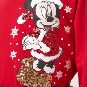 بلوز و دامن میکی کریسمسی
