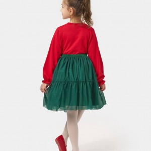 بلوز و دامن میکی کریسمسی