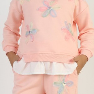 ست بلوز و شلوار شکوفه ترک